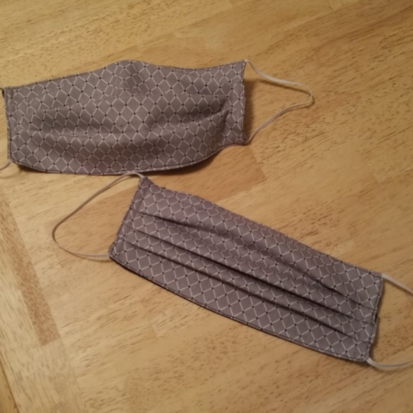 Homemade Pink Funky Monkey Other - Homemade 2 Pc Cotton Mask